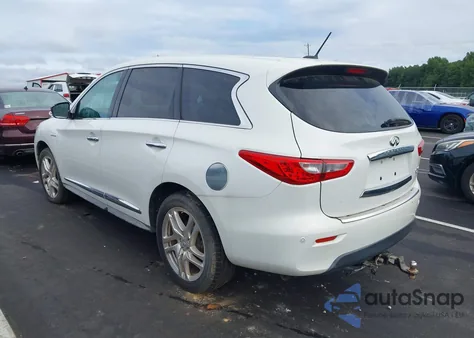 2014 Infiniti Qx60 Hybrid z USA, uszkodzony, nr VIN 5N1CL0MMXEC517325